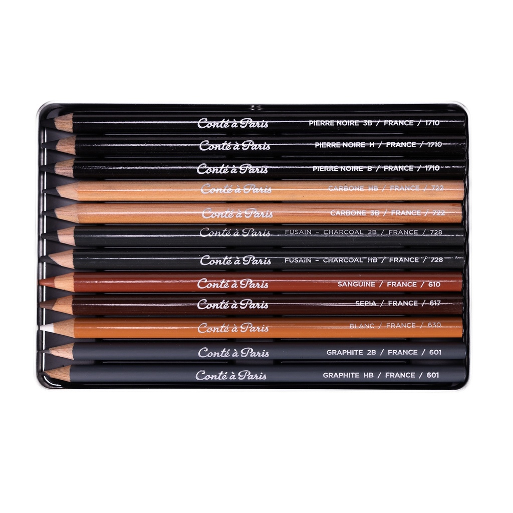SET DE LAPIZ P/DIBUJO CONTE - CONTE