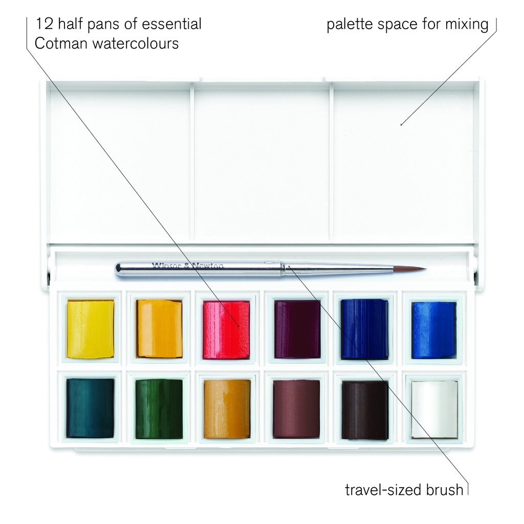 SET DE ACUARELA POCKET  0390640 COTMAN - WINSOR & NE
