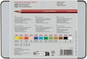 CRAYONES PASTEL X12 CAJA DE METAL - CONTE