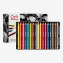 CRAYONES PASTEL X24 CAJA DE METAL - CONTE