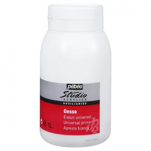 GESSO ACRILICO 1 LITRO BLANCO - PEBEO