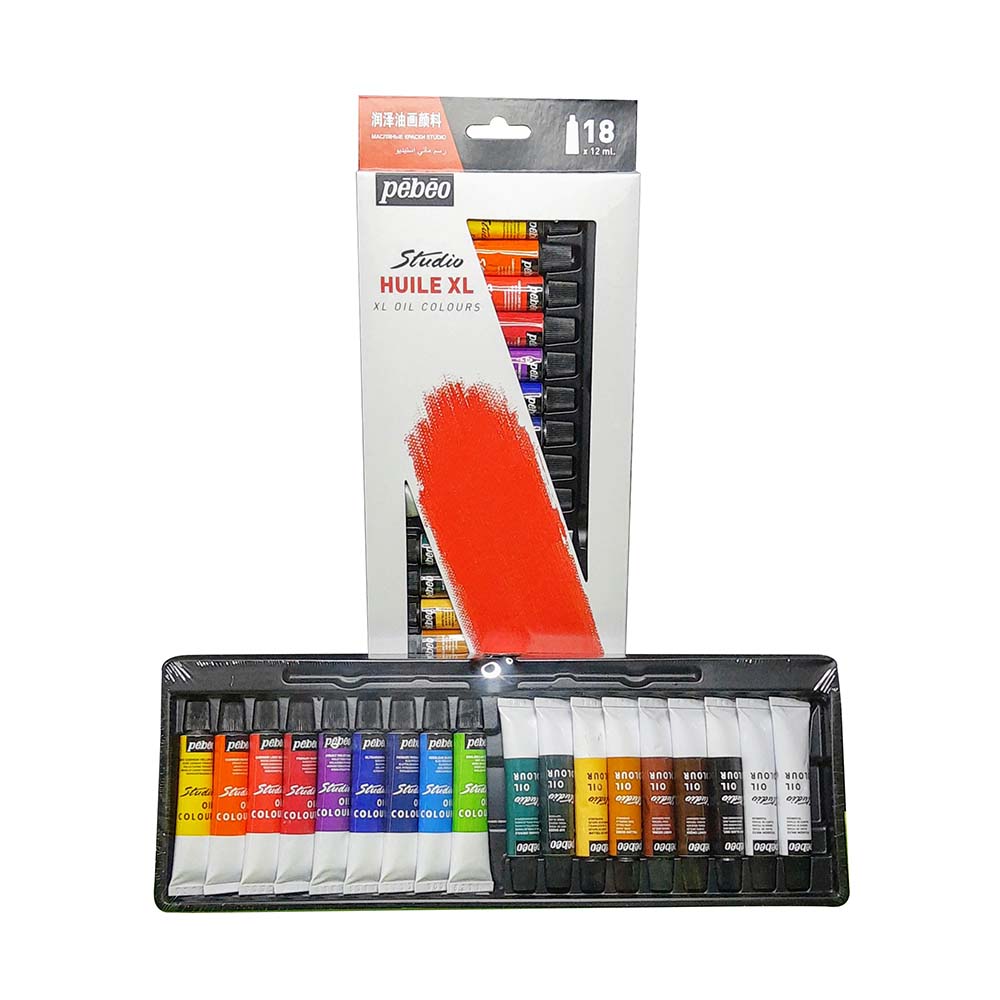 OLEO EN TUBO DE 12ML DE 18 COLORES - PEBEO