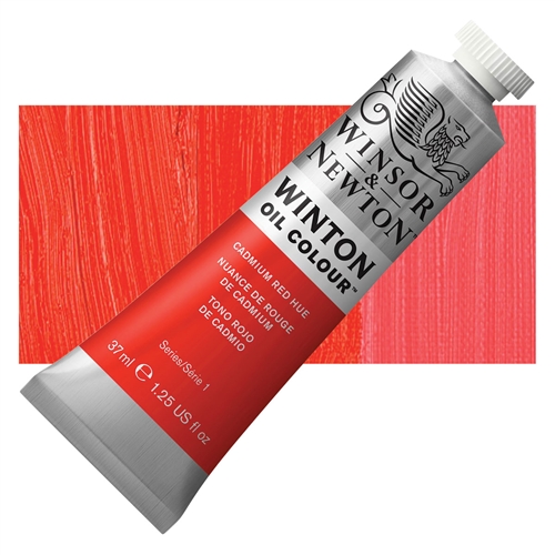 OLEO WINTON 37ML CADMIUM RED HUE NO.5 - WINSOR & NE
