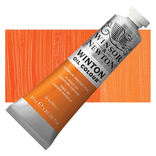 OLEO WINTON 37ML CADMIUM ORANGE HUE NO.4 - WINSOR & NE