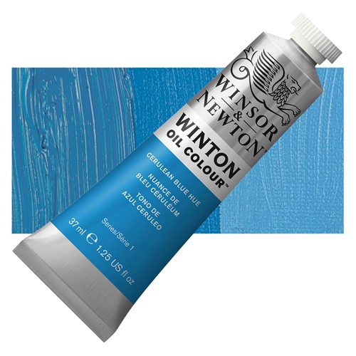 OLEO WINTON 37ML CERULEAN BLUE HUE NO.10 - WINSOR & NE