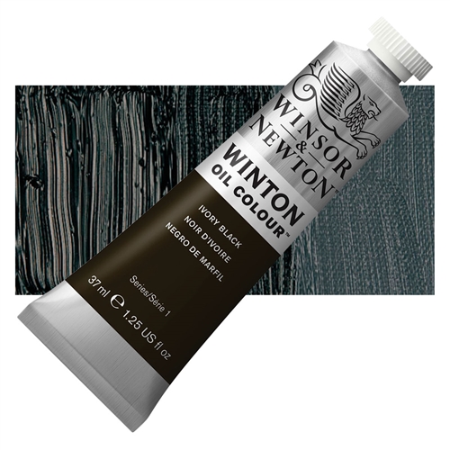 OLEO WINTON 37ML IVORY BLACK NO.24 - WINSOR & NE