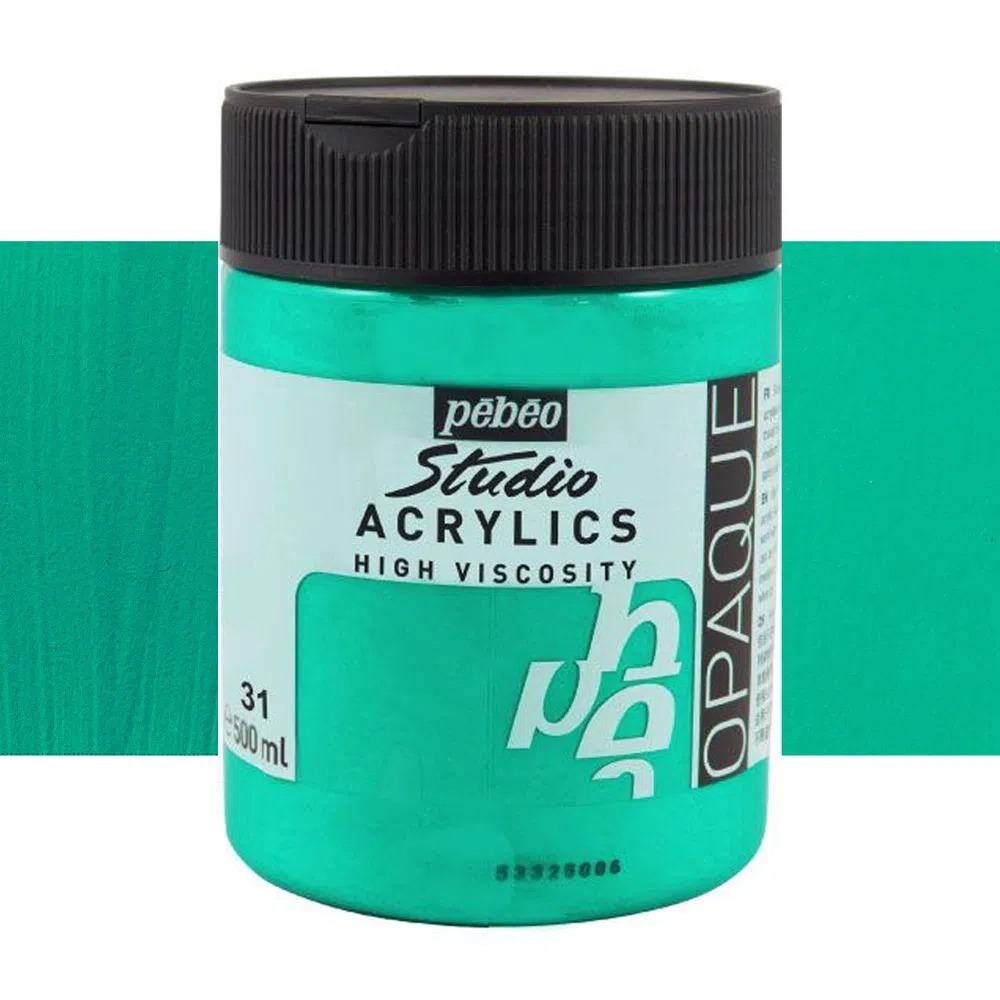 ACRILICO STUDIO 500ML VERONESSE GREEN NO.31 - PEBEO
