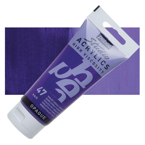 ACRILICO STUDIO 100ML VIOLET COBALT NO.47 - PEBEO