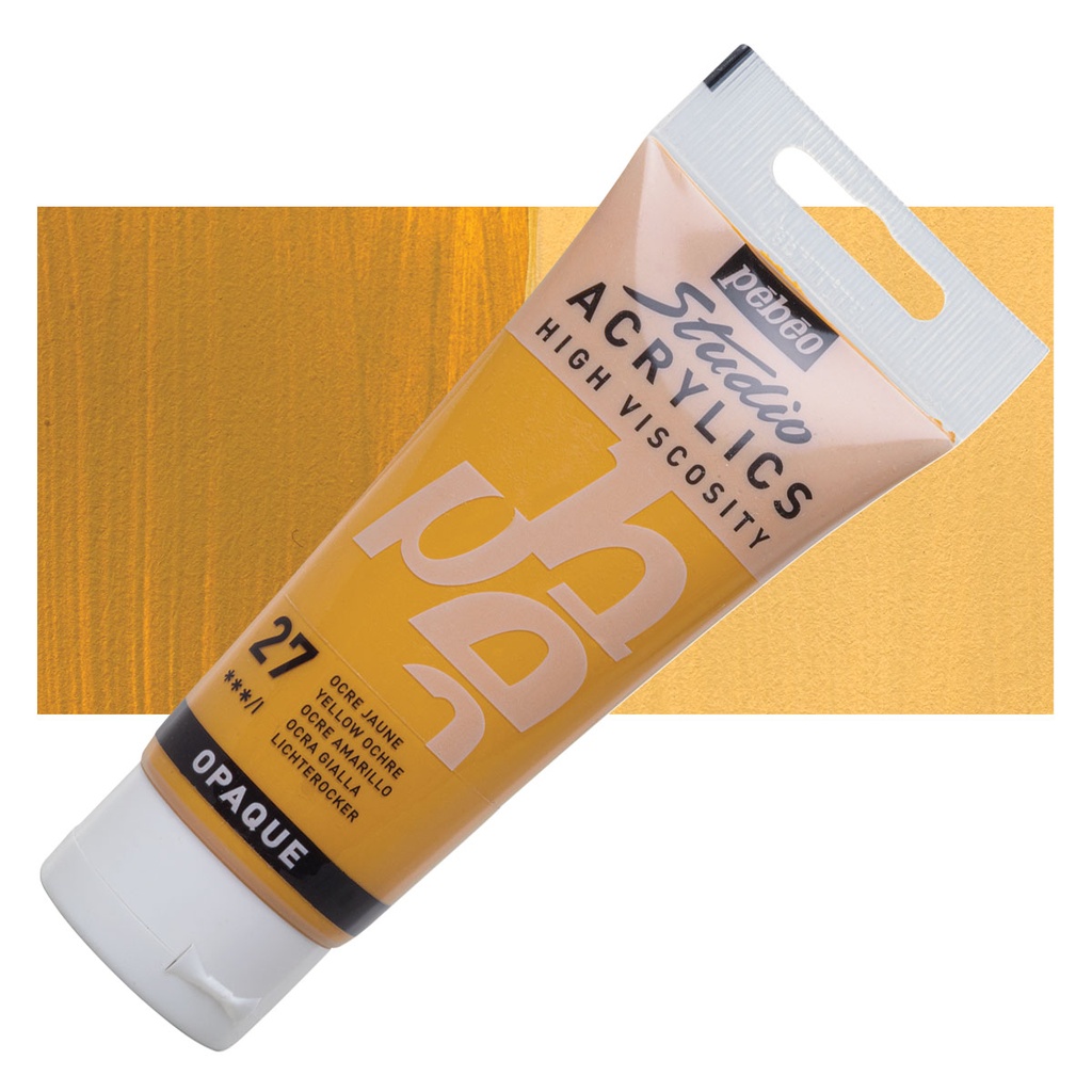 ACRILICO STUDIO 100ML YELLOW OCHRE NO.27 - PEBEO