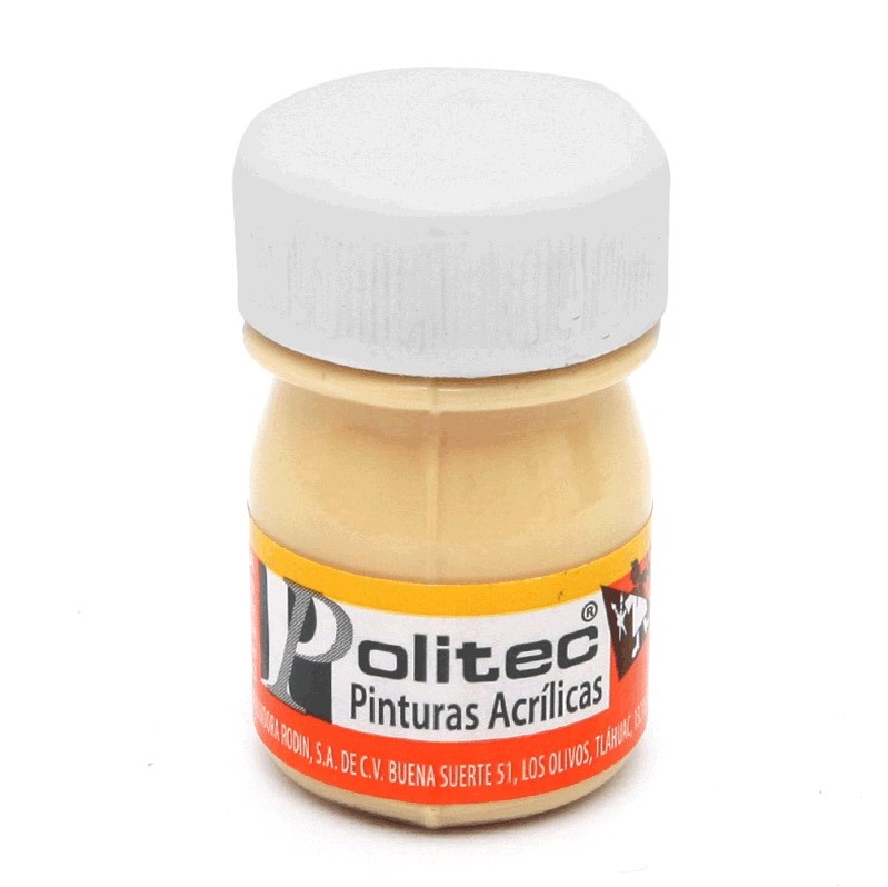 PINTURA ACRILICA 20ML CREMA NO.320 - POLITEC