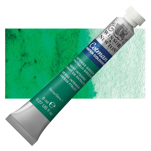 ACUARELA COTMAN 8ML INTENSE GREEN 329 - WINSOR & NE