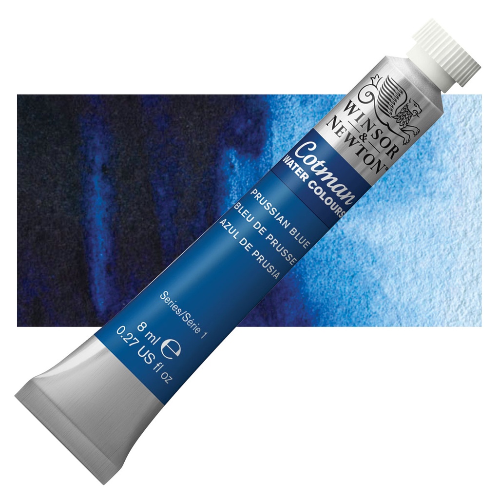 ACUARELA COTMAN 8ML PRUSSIAN BLUE 538 - WINSOR & NE