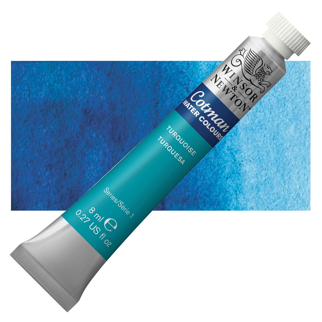 ACUARELA COTMAN 8ML TURQUOISE 654 - WINSOR & NE