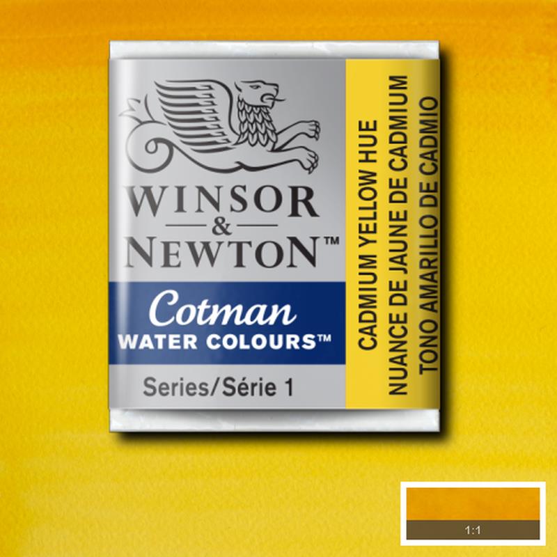 ACUARELA COTMAN EN PASTILLA CADMIUM YELLOW HUE 0301109 - WINSOR & NE