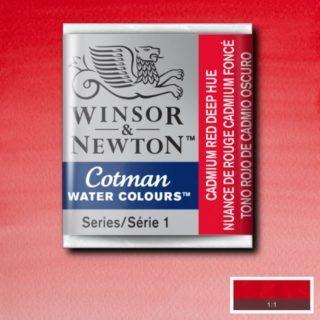 ACUARELA COTMAN EN PASTILLA CADMIUM RED DEEP HUE 0301098 - WINSOR & NE