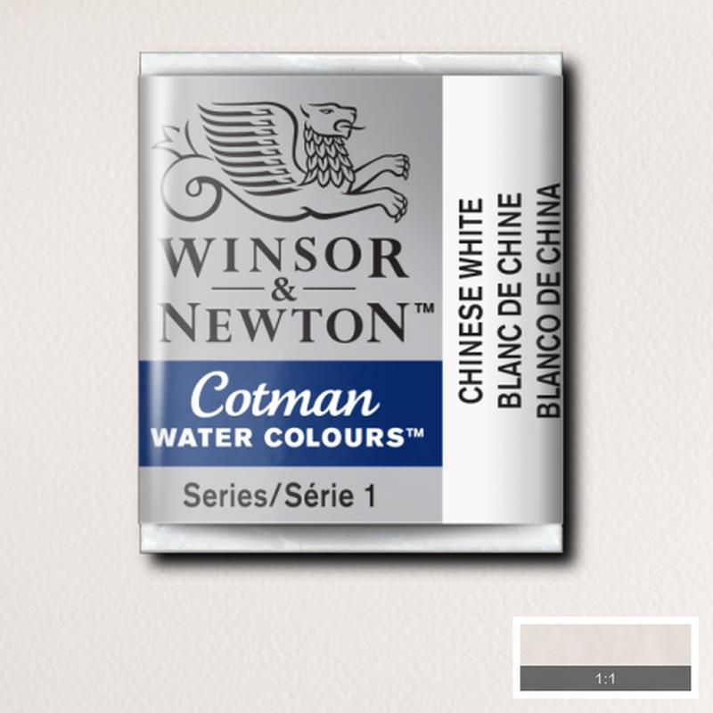 ACUARELA COTMAN EN PASTILLA CHINESE WHITE 0301150 - WINSOR & NE