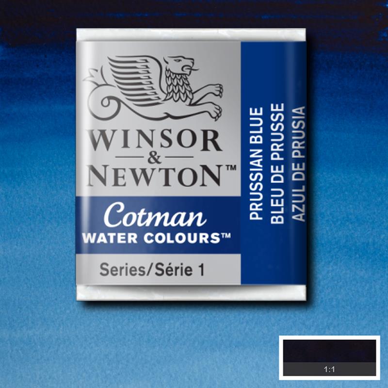ACUARELA COTMAN EN PASTILLA PRUSSIAN BLUE 0301538 - WINSOR & NE
