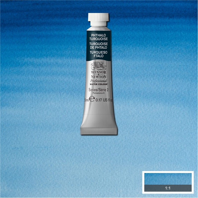 ACUARELA PROFE PHTHALO TURQUOISE 5ML 2A - WINSOR & NE