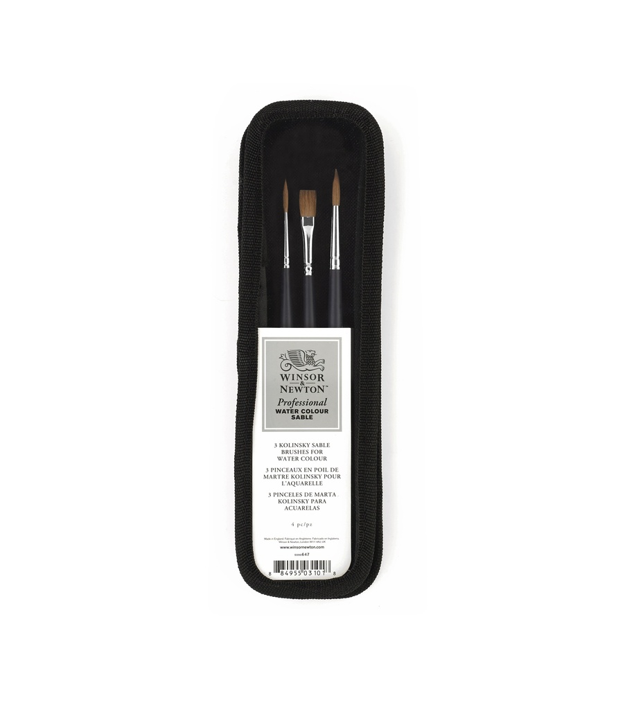 SET DE PINCELES DE MARTA KOLINSKY 3PK - WINSOR & NE