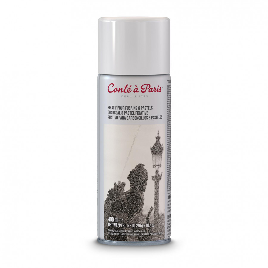 FIJADOR SPRAY 400ML PASTEL/CARBON/LAPIZ - CONTE