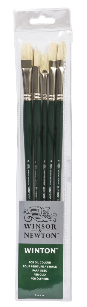 SET DE PINCELES WINTON 5PK 5990606 - WINSOR & NE