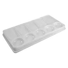 PALETA PLASTICA RECTANGULAR NO.5 10 CAVIDADES - ATL