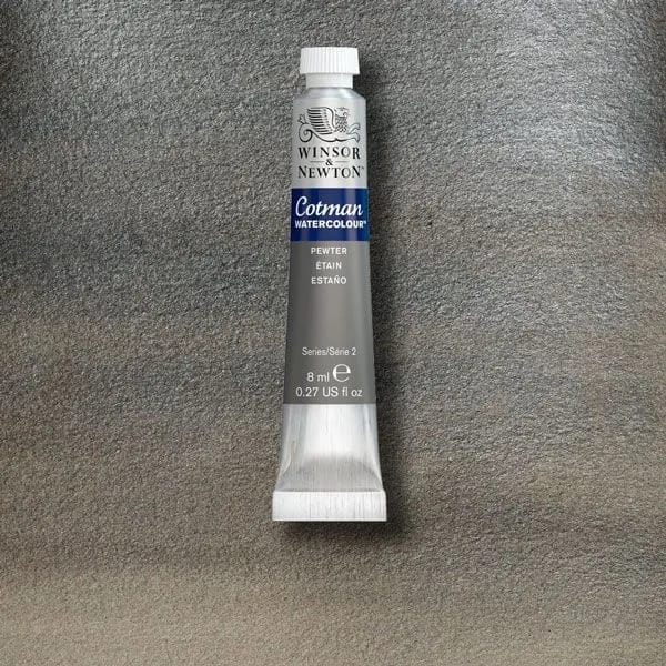 ACUARELA COTMAN 8ML PEWTER - WINSOR & NE