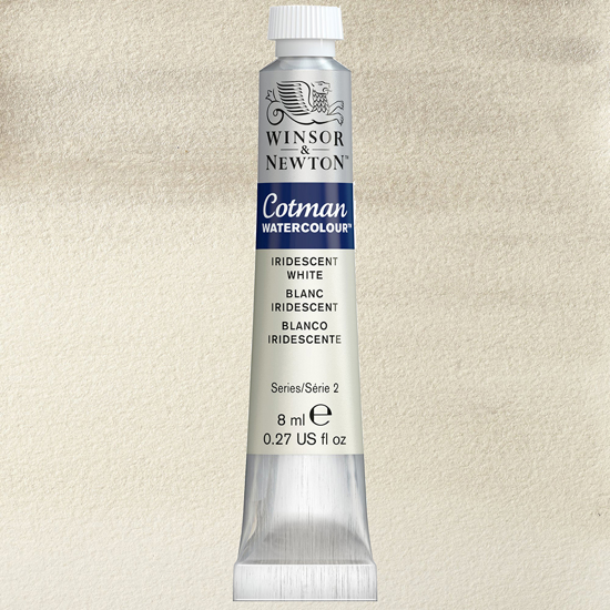 ACUARELA COTMAN 8ML IRIDESCENT WHITE - WINSOR & NE