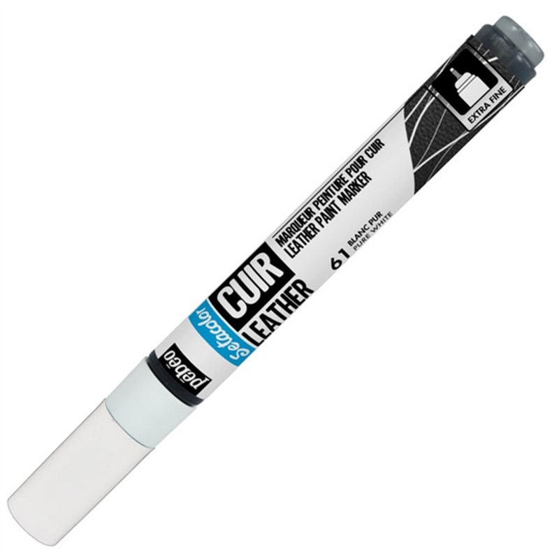 MARCADOR P/CUERO BLANCO SETA - PEBEO