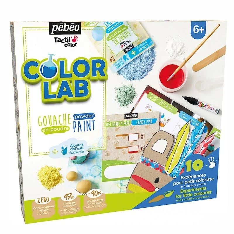SET EDUCATIVO COLORLAB LITTLE COLORIST CASE - PEBEO