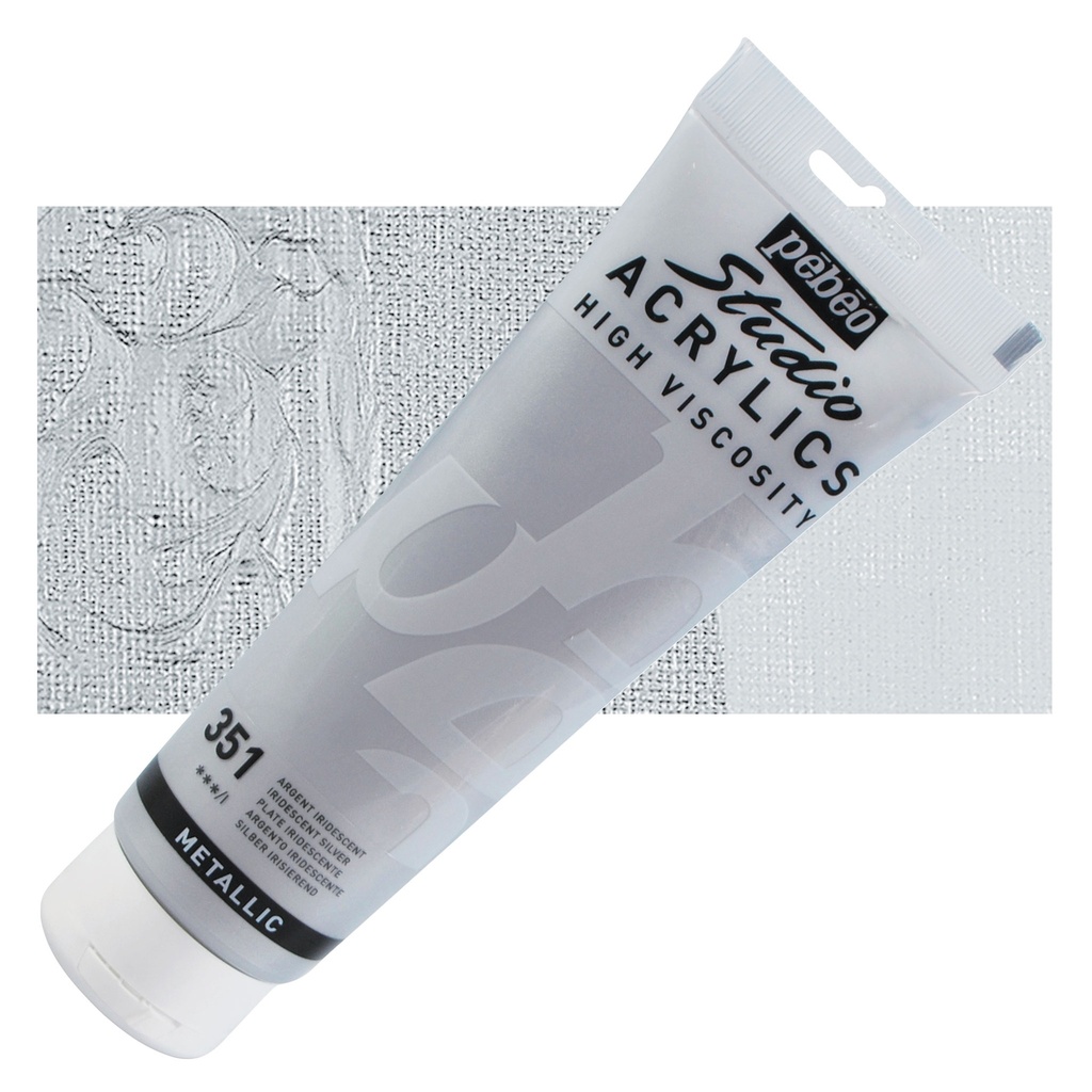 ACRILICO STUDIO 250ML SILVER NO.351 - PEBEO