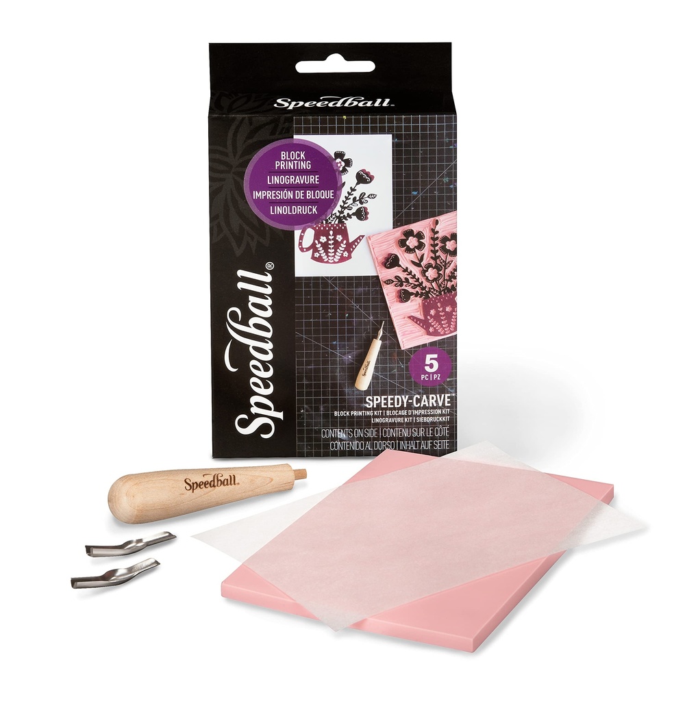 KIT BASICO PARA IMPRESION DE XILOGRAFIA - SPEEDBALL
