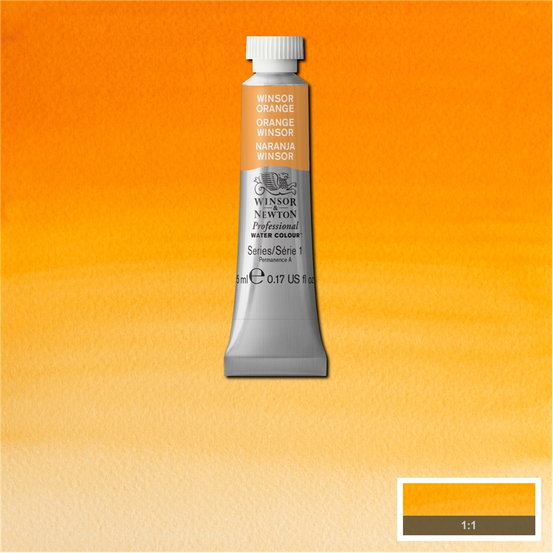 ACUARELA PROFE WINSOR ORANGE 5ML S1 - WINSOR & NE