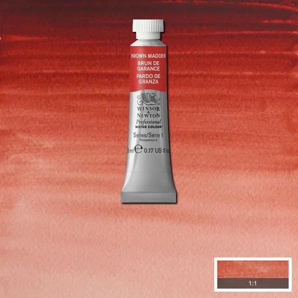 ACUARELA PROFE BROWN MADDER 5ML S1 - WINSOR & NE