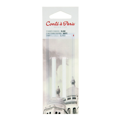 [079946023565] CRAYON PASTEL BLANCO X2 B - CONTE