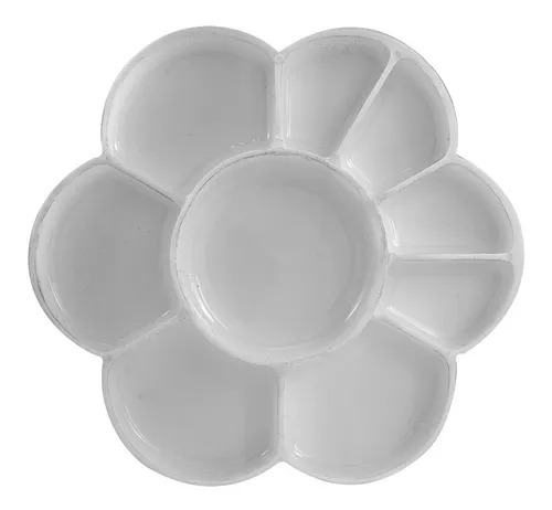 [7501139112181] PALETA PLASTICA FLOR 9 CAVIDADES NO.15358 - RODIN