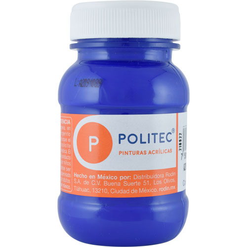 Pintura Acrílica Politec 250 ml – Rodin - San Felipe Escolar