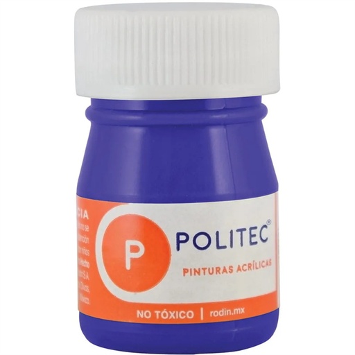 [7501230031015] PINTURA ACRILICA 20ML AZUL COBALTO NO.310 - POLITEC