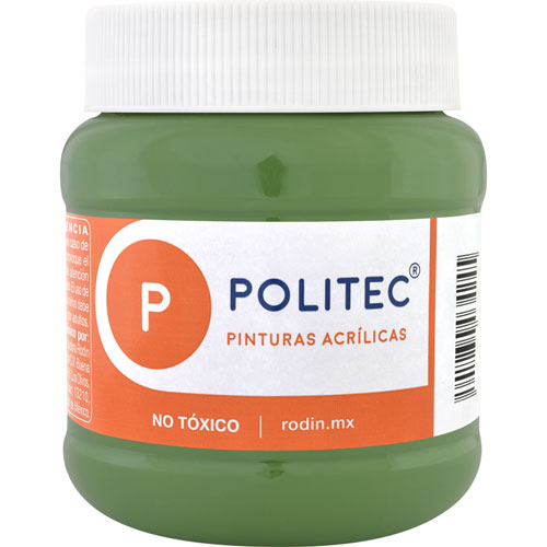 [7501230032548] PINTURA ACRILICA 250ML VERDE NILO NO.325 - POLITEC