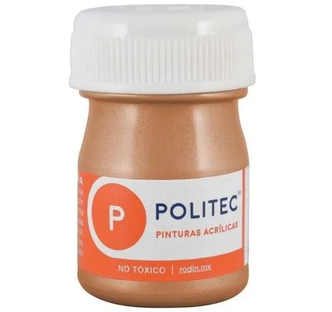 [7501230070106] PINTURA ACRILICA 20ML BRONCE NO.702 - POLITEC