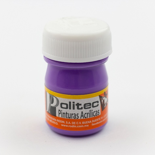 [7501230033415] PINTURA ACRILICA 20ML MORADO NO.334 - POLITEC