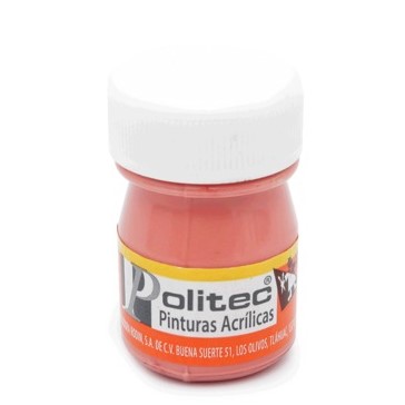 [7501230032111] PINTURA ACRILICA 20ML ROSA NO.321 - POLITEC