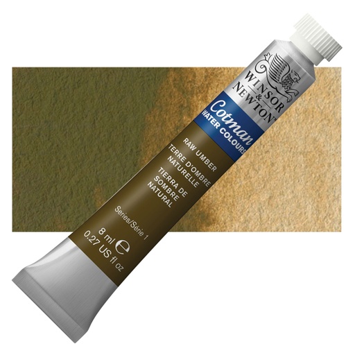 [884955085103] ACUARELA COTMAN 8ML RAW UMBER 554 - WINSOR & NE