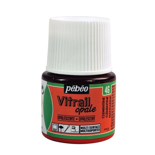 [3167860500464] VITRAIL 45ML CLEMENTINE #46 OPACO- PEBEO