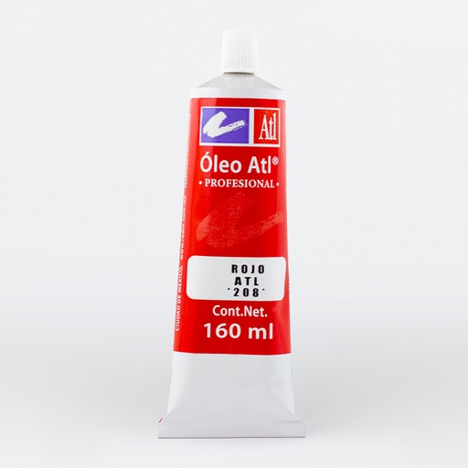 [7501139111177] OLEO ATL 160ML ROJO NO.208 - ATL