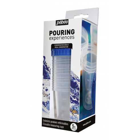 [3167865246060] SET DE TAZA MEDIDORA POURING 4.1 CON TAPA - PEBEO