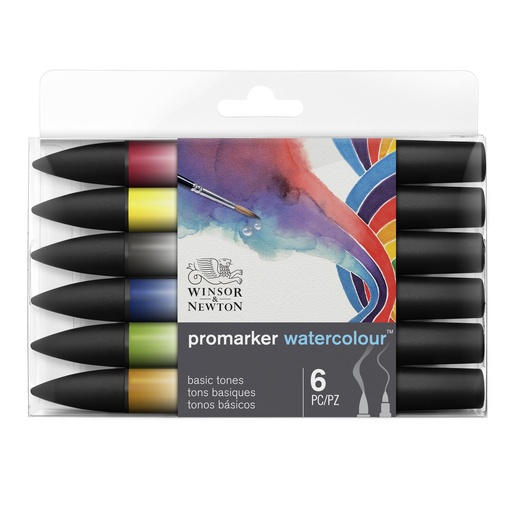 [884955073919] SET DE 6 MARCADORES ACUARELABLES 0290164 - WINSOR & NE