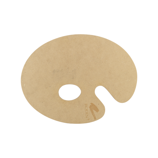 [7501139112327] PALETA DE MADERA OVAL NO.4 - RODIN