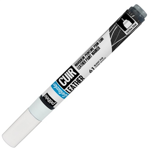 [3167862956610] MARCADOR P/CUERO BLANCO SETA - PEBEO
