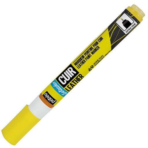 [3167862956696] MARCADOR P/CUERO AMARILLO FLUO SETA - PEBEO